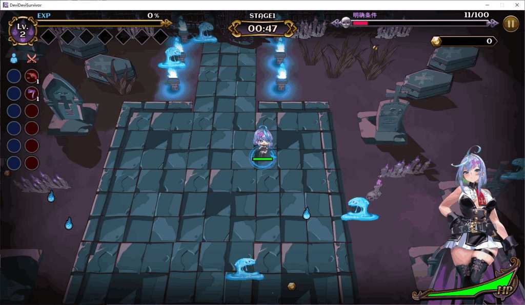 《恶魔幸存者DeviDevi Survivor》中文版评测：融合肉鸽与日式ARPG的硬核动作游戏（PC/1.6G）