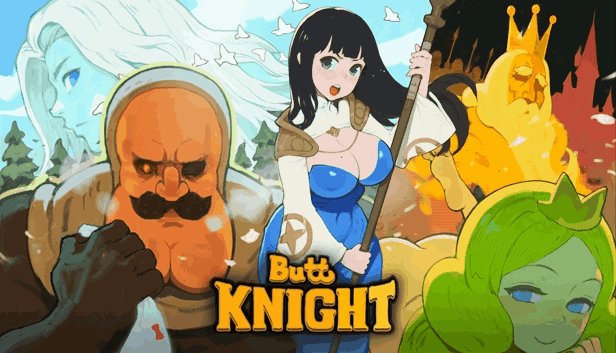 《蜜臀骑士/ButtKnight》PC弹幕STG深度评测：动态立绘+硬核玩法解析
