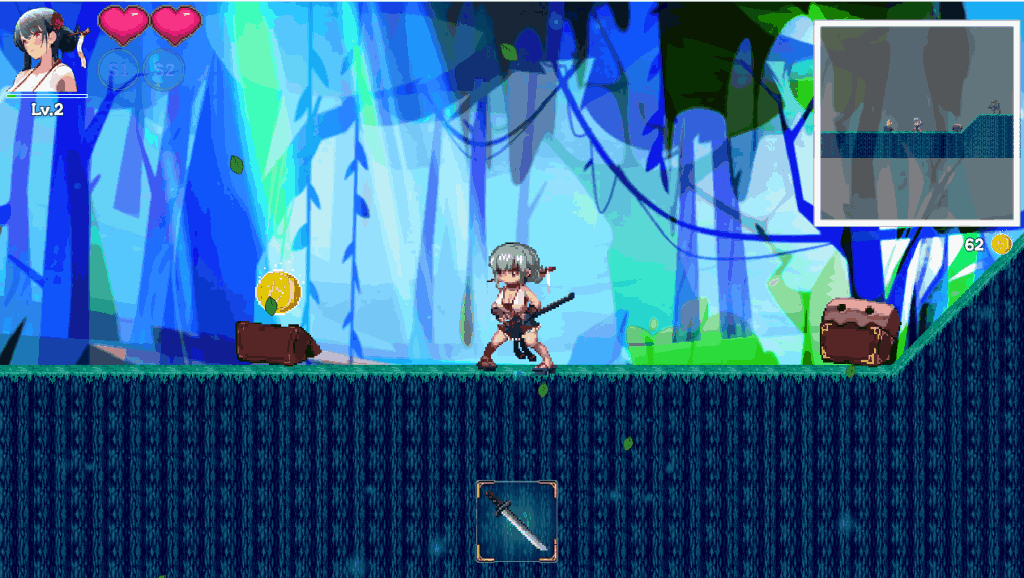 《美女剑客晴美》PC像素ACT佳作:官中动态版187M即玩图片-4 《美女剑客晴美》PC像素ACT佳作:官中动态版187M即玩图片-4