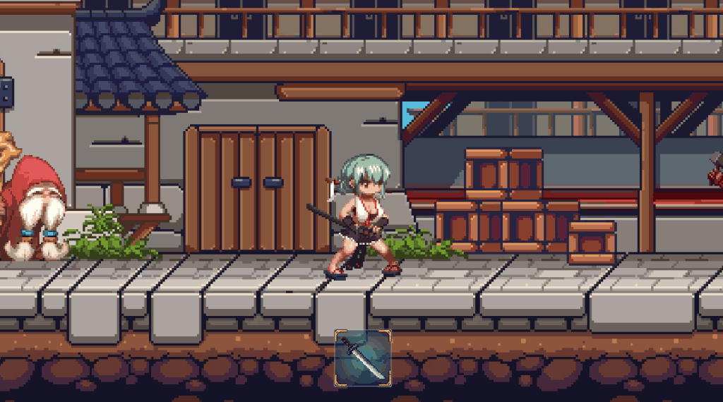 《美女剑客晴美》PC像素ACT佳作:官中动态版187M即玩图片-2 《美女剑客晴美》PC像素ACT佳作:官中动态版187M即玩图片-2