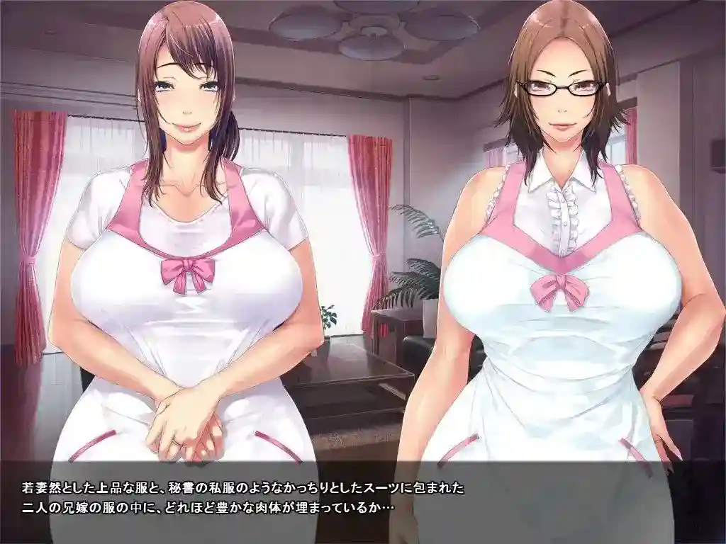 《兄貴の嫁さんなら…》PC+KRKR双版本评测：黑色幽默视觉小说