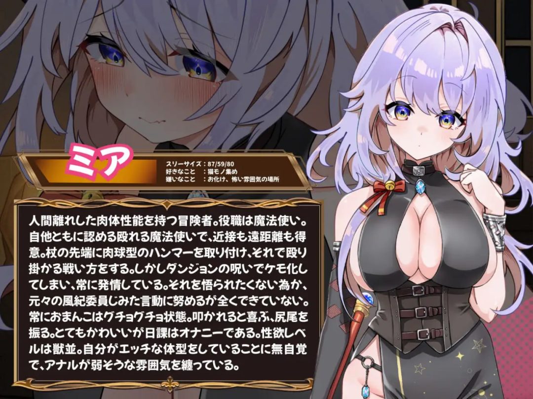 《发情迷宫：猫耳娘探索生活》汉化PC版下载 | SLG冒险养成游戏完整资源