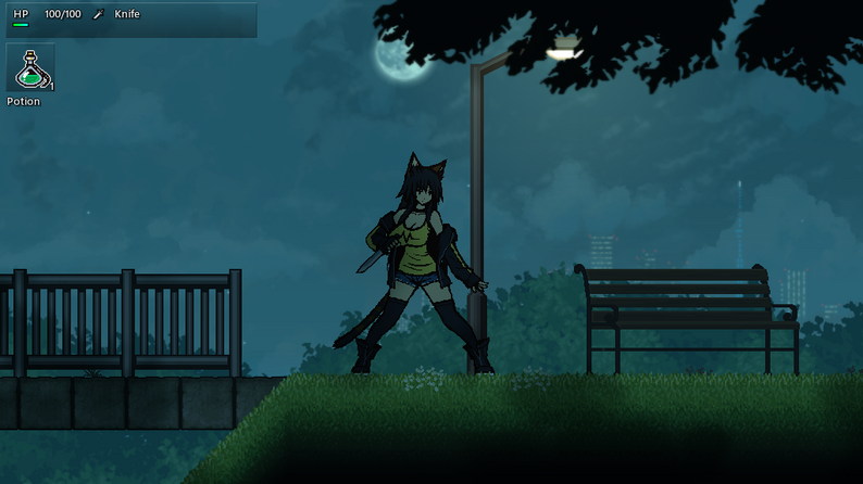 《Vivid Dead Ver0.3.3》PC版评测：970MB像素ACT的丝滑战斗体验