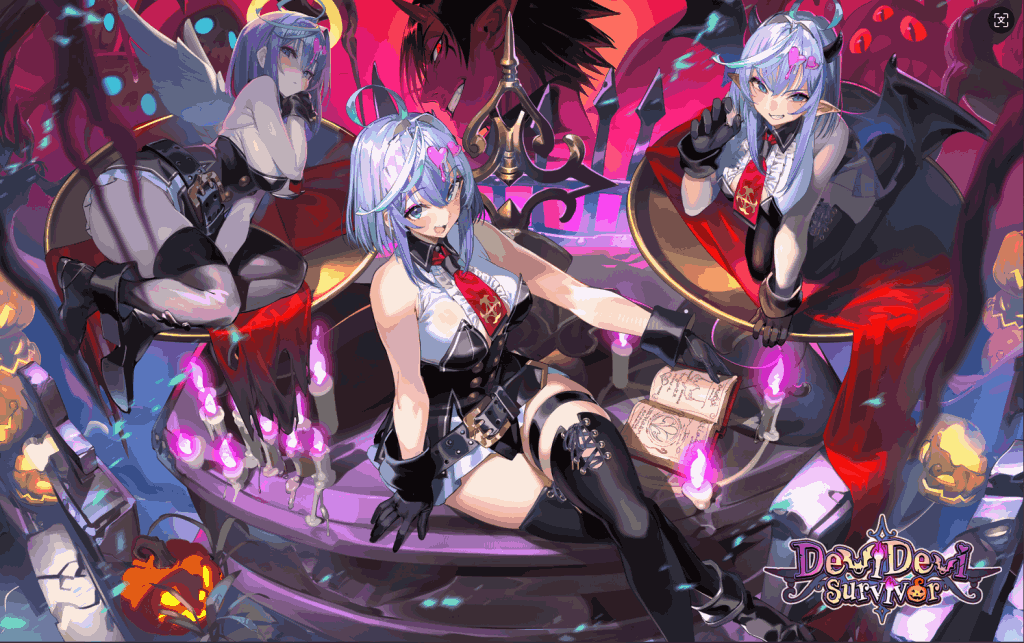 PC《恶魔幸存者》Ver1.20中文正式版：日式动作RPG+肉鸽玩法｜动态战斗系统｜新增3角色