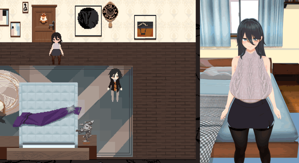 《噩梦侵蚀：循环命运》Dev1版发布 | 像素风多结局SLG | 官方中文PC版