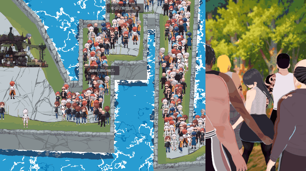 《噩梦侵蚀 NTR循环》Dev1.2 官中动态版：像素风悬疑SLG新作图片-4