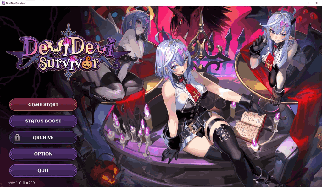 PC《恶魔幸存者》Ver1.20 官方中文版｜日式ARPG｜肉鸽元素动态战斗图片-2