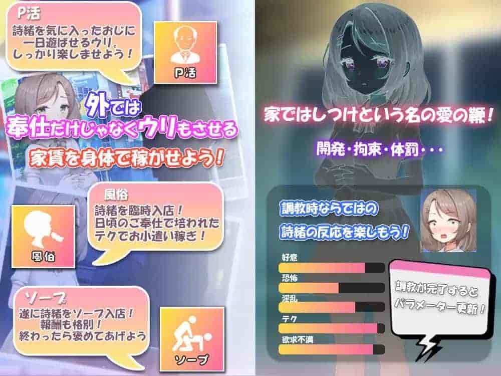 PC养成SLG《少女成长计划》1.02汉化版更新与配置说明