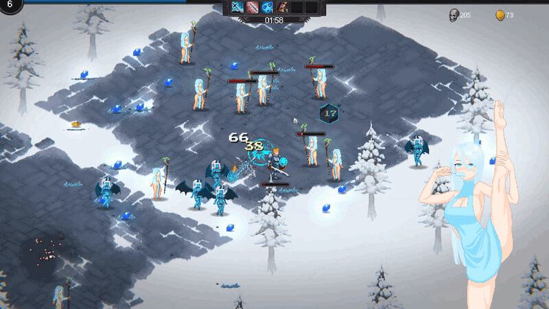 《神灵后宫 HaremOfGods》PC像素动作游戏体验版 官方中文版发布